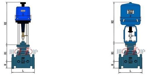 電動保溫調節(jié)閥 結構圖